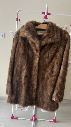 Manteau fourrure vison - manteau,