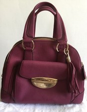 Sac LANCEL authentique cuir véritable collection Adjani Fushia TBE