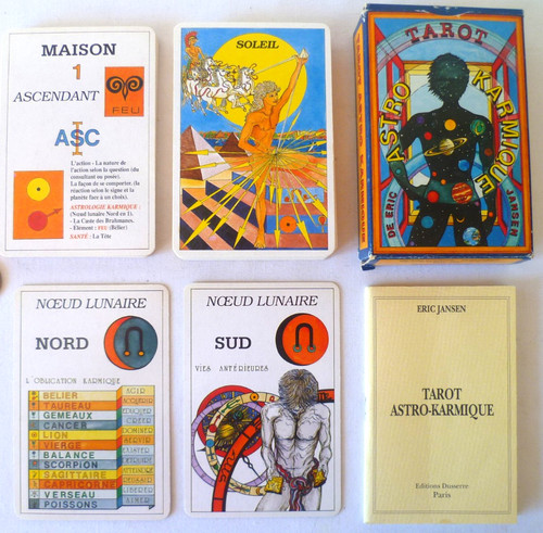 Jeu tarot divinatoire astro - de,