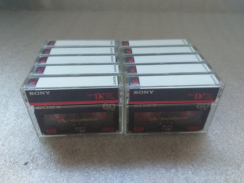 Lot cassettes minidv - 10,