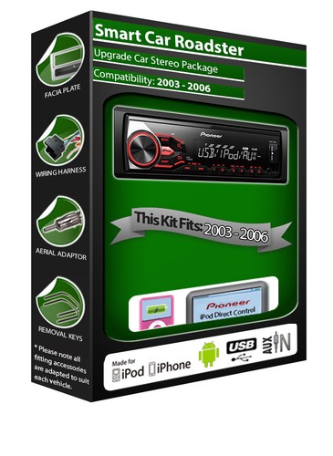 Smart roadster voiture radio - smart,