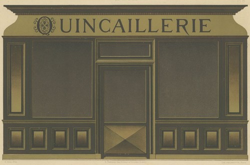 Devanture facade ancienne - devanture,