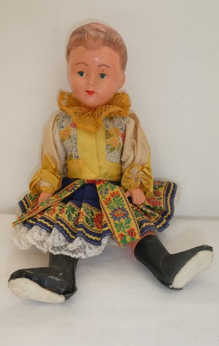 Ancienne poupée garçon - , en