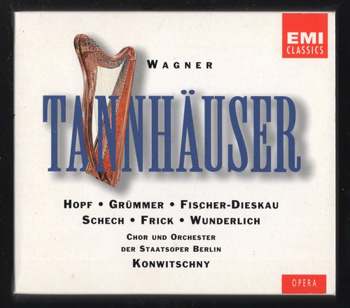 Wagner tannhäuser - cd,