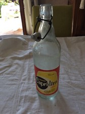 Ancienne Bouteille de Limonade Vide CAPRI-LIM à 38/VEYRINS Bistrot Collection