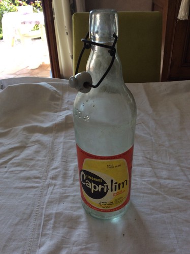 Ancienne bouteille limonade - bouteille,