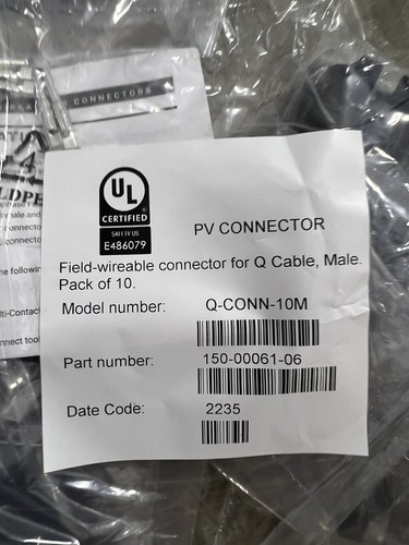 Enphase conn 10m field - enphase, q-conn-10m