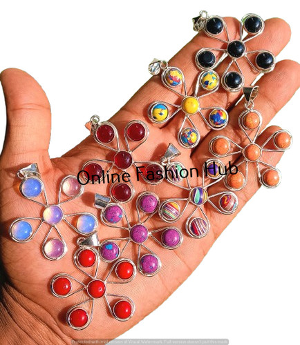 Offre lot vrac pendentif - , fleur