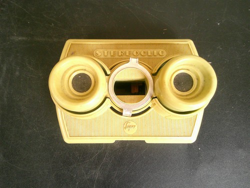 Visionneuse vintage stereo - vintage,