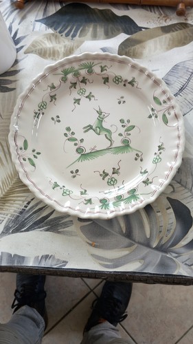 Belle assiette moustier - assiette,
