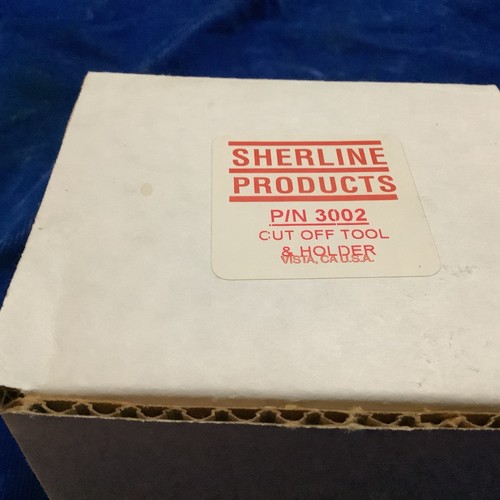 Sherline cut off tool - cut, and