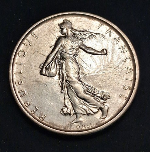 Pièce argent francs - pièce, 5