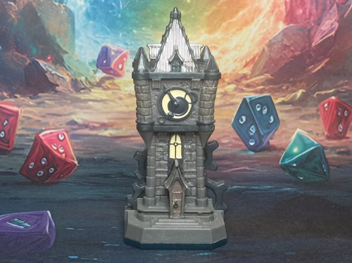 Tower time figurine - of,