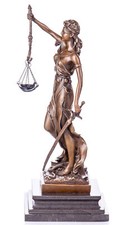 Justice Bronze Themis Déesse