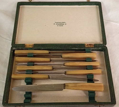 Couteaux anciens manche - 6,