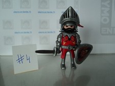 PLAYMOBIL vintage médiéval chevalier dragon rouge du set 3319 de 2004 #4