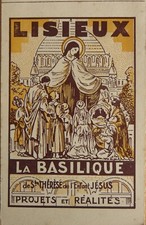 LISIEUX, Normandie, Sainte Thérèse : 2 albums CPA vers 1930