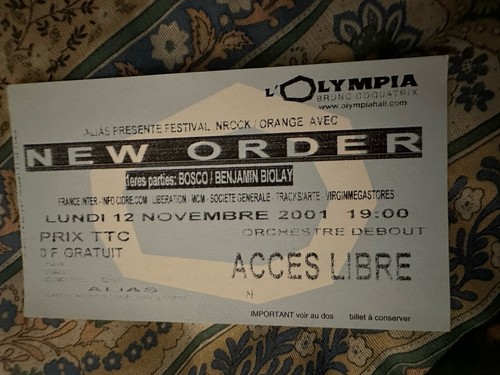 Billet new order - billet, olympia