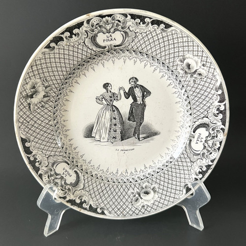 Assiette parlante creil - creil, et