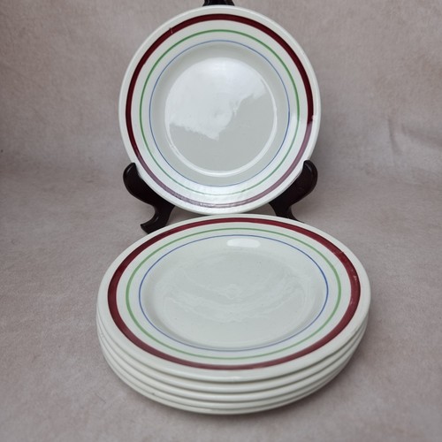Lot petite assiette - 6, gien