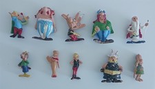 FIGURINES PUBLICITAIRES ASTERIX ET OBELIX HUILOR 1965