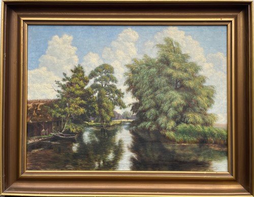 Tableau huile impressionniste - tableau,
