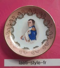 P951209 Petite Assiette Napoléon Bonaparte Porcelaine De Limoges Made In France 