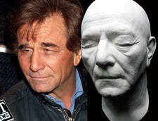 Peter Falk Columbo Star Life Mask Cast With Ears