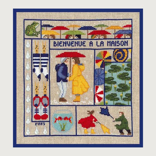 Kits broderie point de - kits,