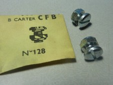2 anciennes vis carter de chaine velo cyclomoteur mobylette vintage