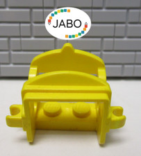 (i 10/22) LEGO 4491b Selle Chevaux avec 2 Clips Jaune 10000 6056 6076