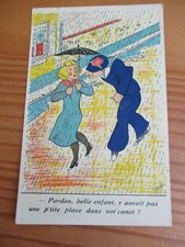 CARTE POSTALE CPA HUMORISTIQUE EDITIONS GABY