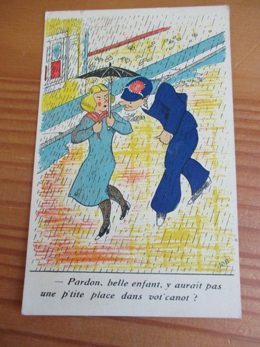 Carte postale cpa humoristique - cpa,