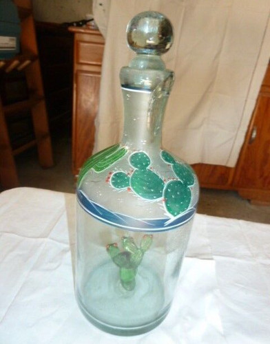 Bouteille carafe verre murano - bouteille,