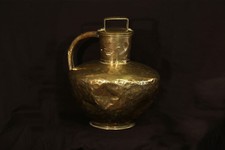 cane à lait en laiton XIXe