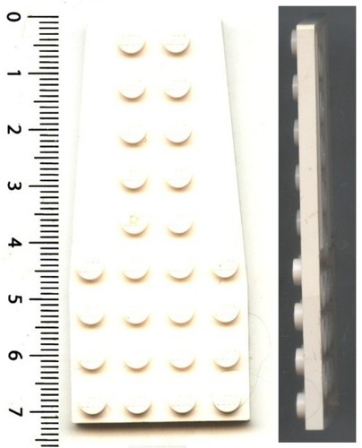 Lego aile avion blanc - aile,