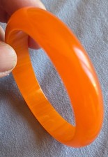 Bracelet BAKELITE orange