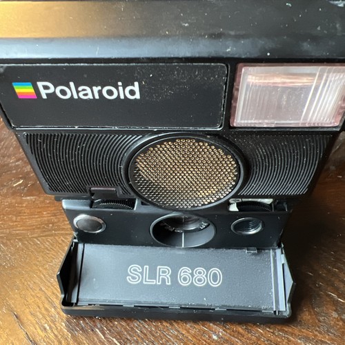 Vintage polaroid slr - polaroid,