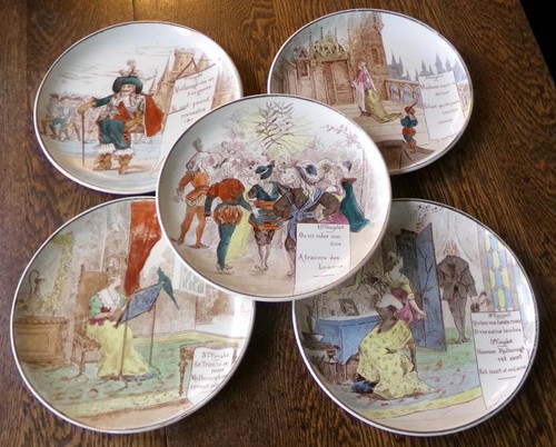 19th century set - set, (5)