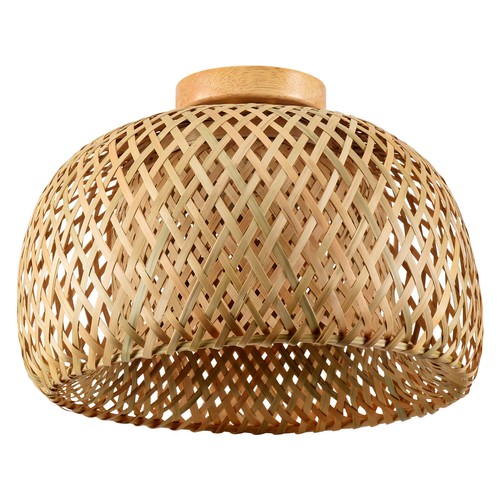 Bambou osier luminaire - bambou, en