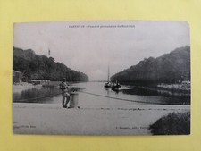 CPA de 1908 France CARENTAN (Manche) CANAL et Promenade du HAUT-DICK Bateaux