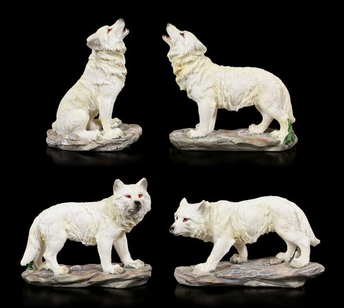 Loup chiffres 4er lot - loup,