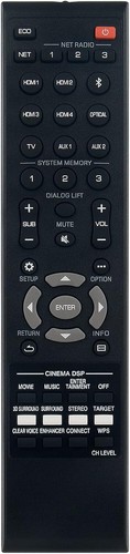 Replaced remote for yamaha - replaced,