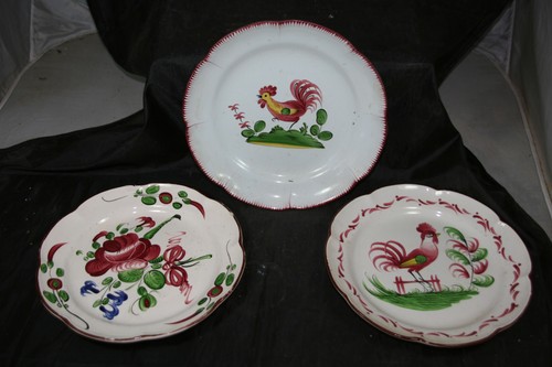 Lot assiettes faience - assiettes, de