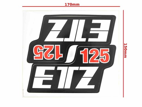 Etz 125 high sticker - mz,