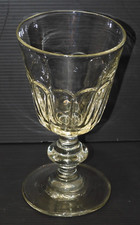 -JOLI GRAND VERRE A PIED LOUIS