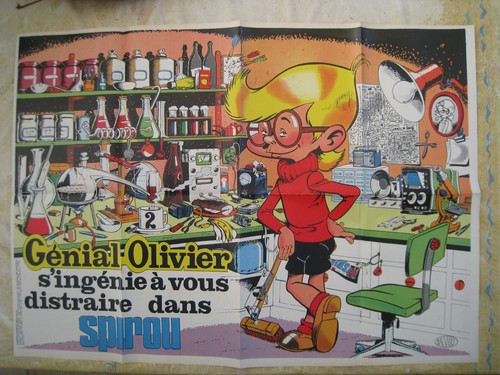 Poster spirou genial - poster,