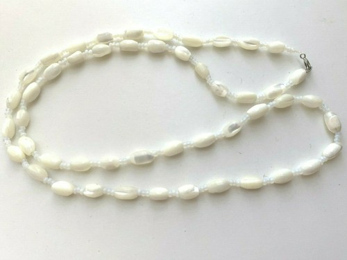 Collier coquille nacre perle - collier,