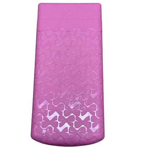 Barbie pink plastic bed - pink,