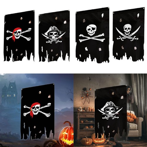 Drapeau pirate vertical sur - pirate,